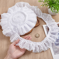 Seidenchiffon-Stoffband&nbsp;OCOR-WH0008-086