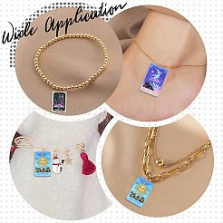 15 pièces 3 styles pendentifs acryliques imprimés&nbsp;SACR-CJ0001-29
