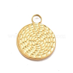 Placcatura ionica (ip) ciondoli in acciaio inossidabile 304&nbsp;LS-STAS-F282-04G