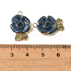 304 Edelstahl-Emaille-Anhänger&nbsp;STAS-I371-24G-03