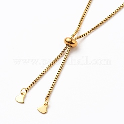 Bracelet à chaînes coulissantes en acier inoxydable 304&nbsp;AJEW-JB00787