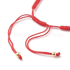 Ensembles de bracelets de perles tressées en nylon réglable unisexe&nbsp;BJEW-JB06330