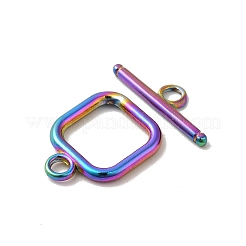 Fermagli a ginocchiera in acciaio inossidabile 304 placcati ioni (ip)&nbsp;STAS-H212-27MC
