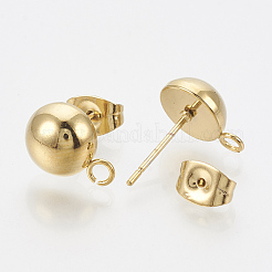 201 clous d'oreilles en acier inoxydable&nbsp;STAS-Q225-16G-6mm