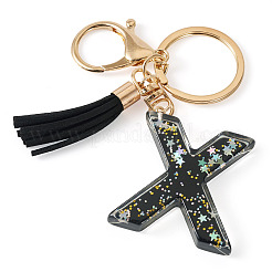 1 porte-clés lettre en résine&nbsp;KEYC-TADJ0001-09X