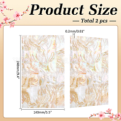 Láminas de concha natural&nbsp;DIY-WH0698-104A