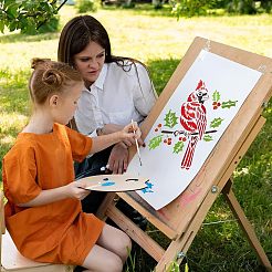 Modelli di stencil per pittura da disegno riutilizzabili in plastica&nbsp;DIY-WH0202-301