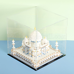 Vitrinen für Minifiguren aus transparentem Kunststoff&nbsp;ODIS-WH0029-72B