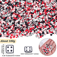 Cabochon in fimo fatti a mano&nbsp;CLAY-SC0002-99B