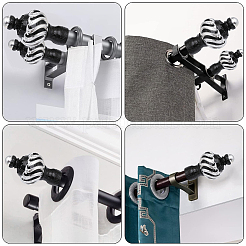 Kopf einer Gardinenstange aus Kunststoff&nbsp;FIND-WH0417-43B