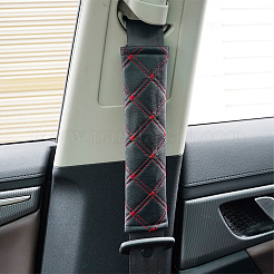 Almohadillas universales para cinturón de seguridad de coche de piel sintética&nbsp;AJEW-WH20020-340