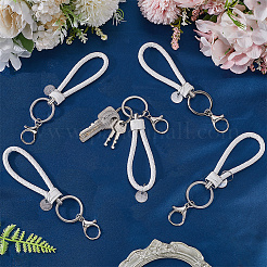 10 x Schlüsselanhänger aus PU-Leder&nbsp;KEYC-SC0001-35A
