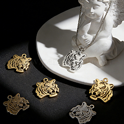 40 pz 2 stili pendenti in lega di stile tibetano&nbsp;FIND-DC0008-53