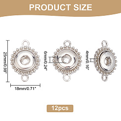 Ciondoli per connettori in lega e ottone&nbsp;FIND-WH0110-342