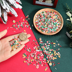 1 ensemble de matériaux de remplissage en résine époxy à faire soi-même sur le thème de Noël&nbsp;DIY-SC0027-30B