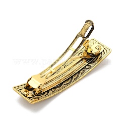 Barrettes à cheveux rétro en alliage avec nœud viking&nbsp;AJEW-K048-03AG