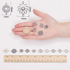 Chakra-Legierungsglieder im tibetischen Stil&nbsp;TIBE-SC0001-08AS-FF