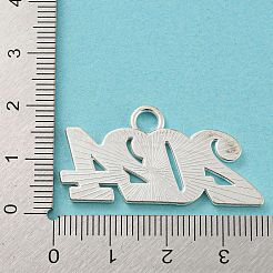 Pendente smaltati in lega&nbsp;PALLOY-ZX001-12S-01