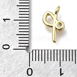 Pendentifs avec zircon cubiques à micro-pavés en laiton&nbsp;KK-B132-12G-P