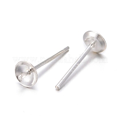 Accessoires de clous d'oreilles en 925 argent sterling&nbsp;STER-T002-181S