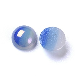 Cabochons en verre opaque&nbsp;X-GGLA-S038-10E-6mm