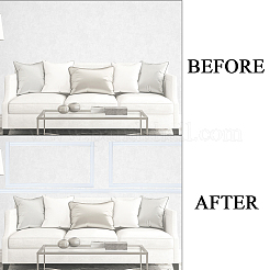 PVC selbstklebende flexible Formleiste&nbsp;DIY-WH20007-62B