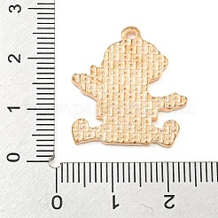 Weihnachten Thema Legierungsemailleanhänger&nbsp;ENAM-M221-01KCG-01