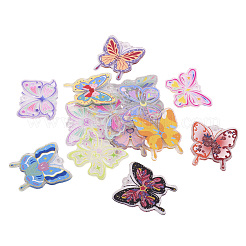 Kit de fabrication de boucles d'oreilles pendantes papillon à faire soi-même&nbsp;DIY-TA0006-34
