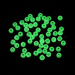 Cuentas acrílicas luminosas opacas&nbsp;OACR-G038-06G