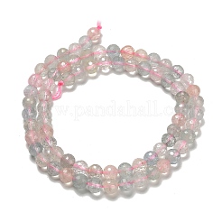 Naturperlen Stränge morganite&nbsp;G-H329-F01-6mm-AA