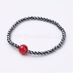 Natürlichen Edelstein Stretch-Armbänder&nbsp;BJEW-JB02832