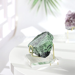 2 Stück 2 Stile Messing-Staffeleien zur Präsentation von Kristallmineralien&nbsp;ODIS-FG0001-46