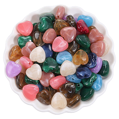 100pcs perles acryliques opaques&nbsp;OACR-PA0002-18
