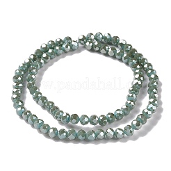 Fili di perle di vetro placcato&nbsp;EGLA-G014-6mm-FR-C02-A