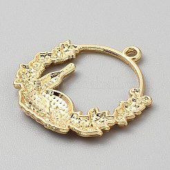 Colgantes de esmalte de aleación en tono dorado del día de acción de gracias&nbsp;FIND-CJC0024-30F