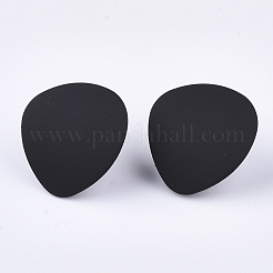 Sprühlackierte Eisen-Ohrstecker&nbsp;IFIN-S703-15A