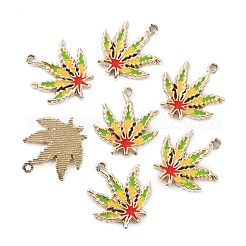 Emaille Anhänger Legierung&nbsp;FIND-WH0120-22LG
