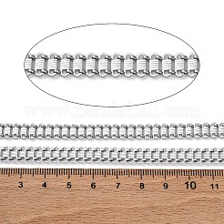 Ovale Gliederketten aus Edelstahl 304&nbsp;CHS-B006-09P