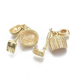 Messing Anhänger & Charms&nbsp;KK-N232-43-NF