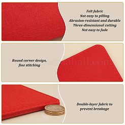 Fond de sac en feutre rectangle&nbsp;DIY-WH0622-044B-03