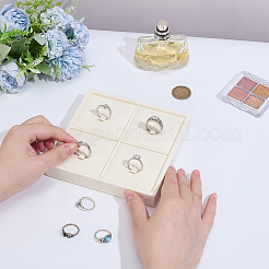 4-fach Mikrofaser-Ring-Organizer-Displayständer&nbsp;ODIS-WH0050-15C-01