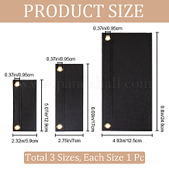3 Stück 3 Stile Wollfilz Häkeltaschen-Organizer-Einsätze&nbsp;FIND-CN0001-55