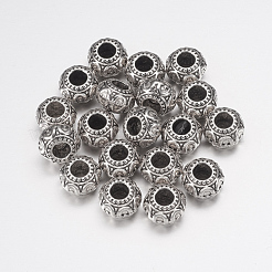 Metall Großlochperlen&nbsp;MPDL-E454-AS-NR