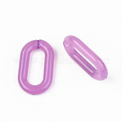 Anneaux imitation jelly acrylique&nbsp;OACR-T024-02-E02