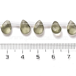 Fili di perle di vetro k9&nbsp;GLAA-Q102-02G