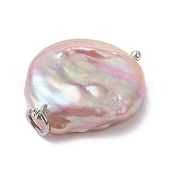 Natürliche Barockperle Keshi Perle Anhänger&nbsp;PALLOY-JF04629-02