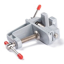 Mini-Tischschraubstock aus Aluminiumlegierung&nbsp;AJEW-I060-01