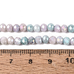 Fili di perline di vetro tinte effetto ombré&nbsp;LS-GLAA-C023-02-C24