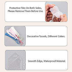 25 transparentes&nbsp;DIY-CP0012-47