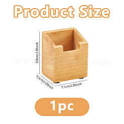 Visitenkartenbox aus Holz&nbsp;ODIS-WH0108-078